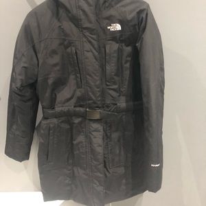 North Face Womens long Parka Hyvent technology